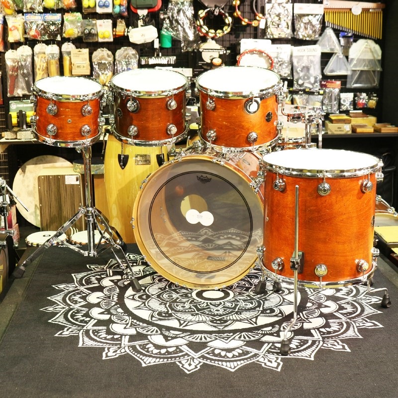 dw 1998's Collector's Maple 5pc Drum Kit [BD22，FT16，TT10&12&13] タムスタンド付属【中古品】 画像4