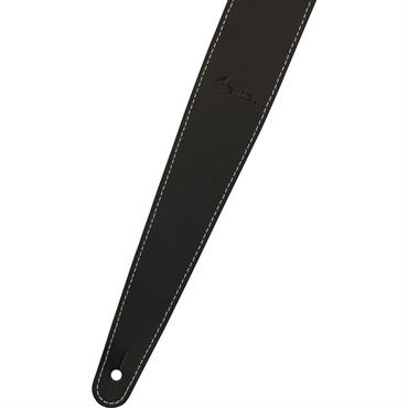 Fender USA 2 Essentials Leather Strap (Black) [0990642106] 画像1