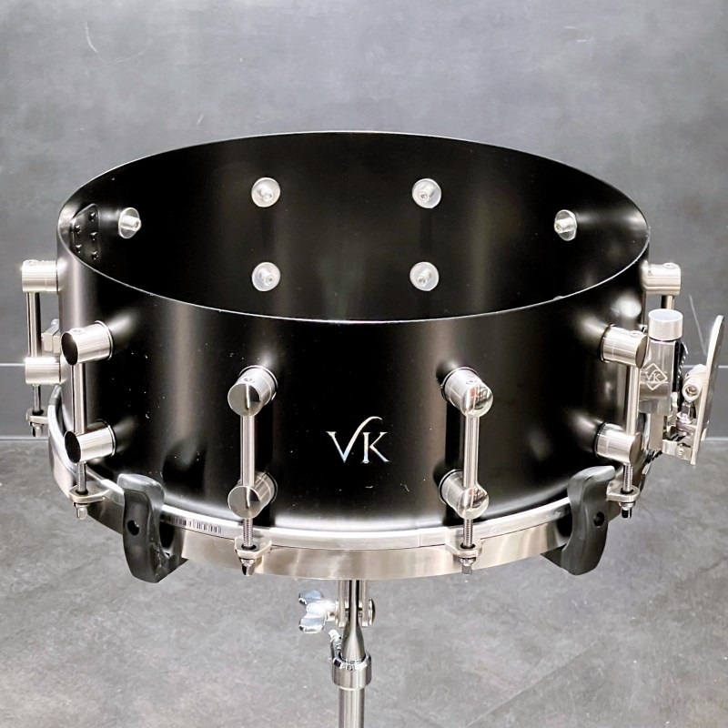 VK DRUMS Stainless Steel 1.5mm 14×5.5 Snare Drum [Made in England] 画像3