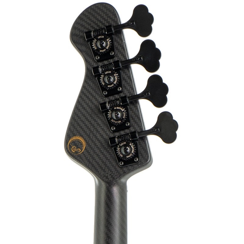 Sago Classic Style J4 Carbon Neck (Matte Black with Brushed Black