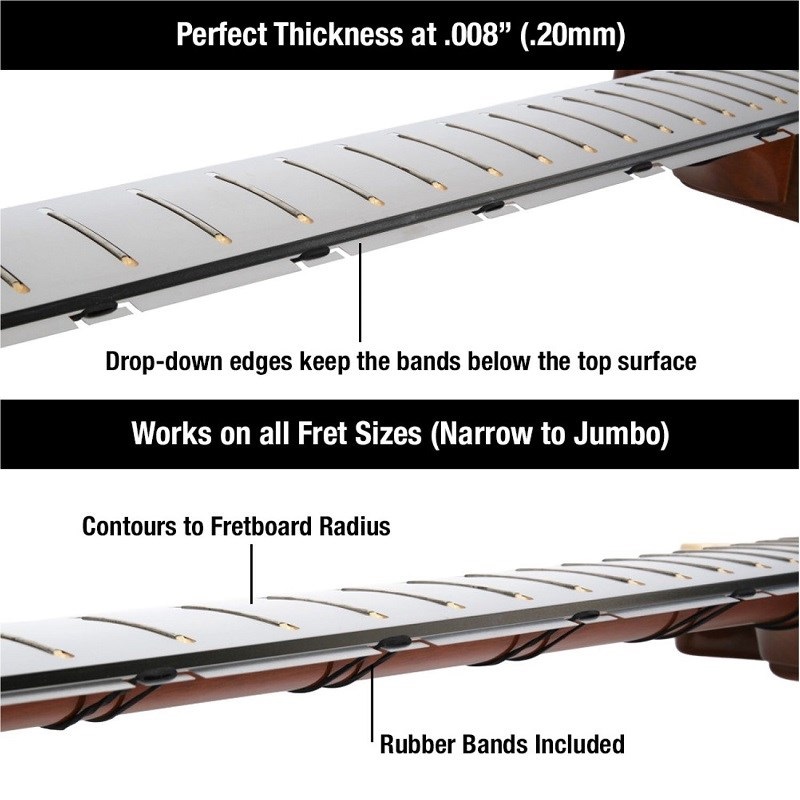 MUSIC NOMAD 【お取り寄せ商品】 MN801 Fret Shield for Gibson Electric Guitar Fret Scale 画像4