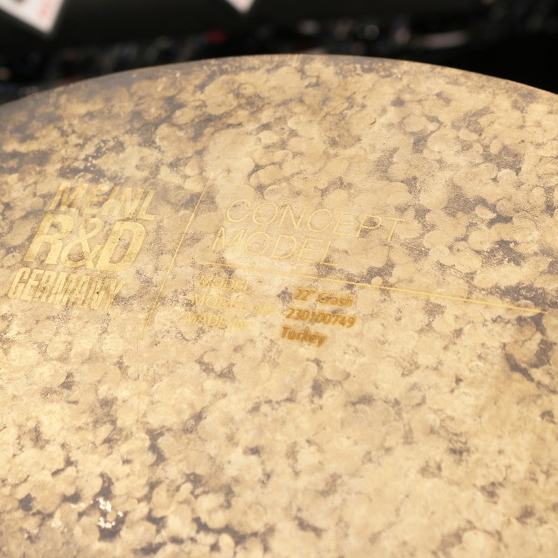 MEINL Vintage Pure Crash 22 [B22VPC/1756g] [2023 MEINL FACTORY TOUR 選定品] 画像3