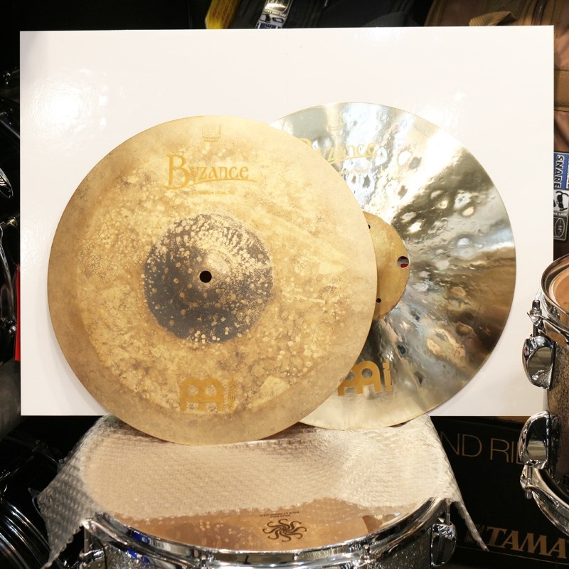 MEINL Byzance Vintage Equilibrium Hihats 14 - Matt Garstka Signature [B14EQH/920g/972g] [2023 MEINL FACTORY TOUR 選定品] 画像1