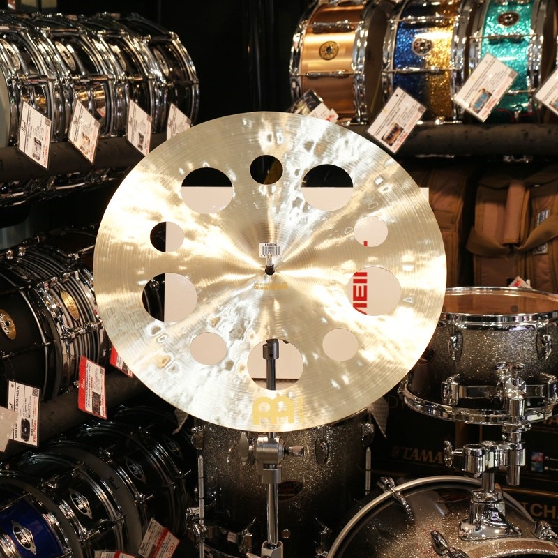 MEINL Byzance Extra Dry Trash Crash 18 [B18EDTRC/1096g] [2023 MEINL FACTORY TOUR 選定品] 画像1