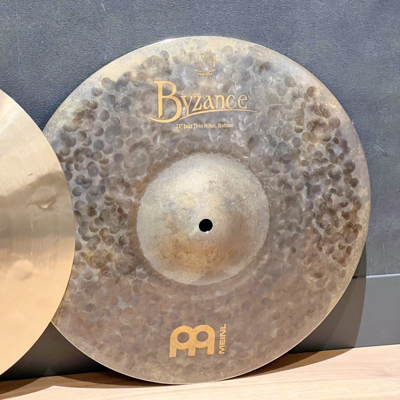 MEINL Byzance Jazz Thin Hihats 13 [B13JTH][715g/990g][2023 MEINL