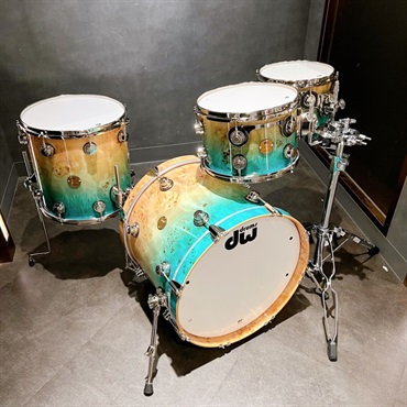 dw Jazz Series 4pc Drum Kit Exotic [BD20，FT14，TT12＆10][Candy 