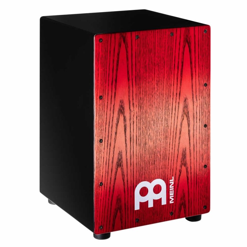 MEINL MCAJ100BK-TRF+ [Headliner Series Snare Cajon with Bag / Tango Red Fade]【MEINL 純正バッグ付き！】 画像1