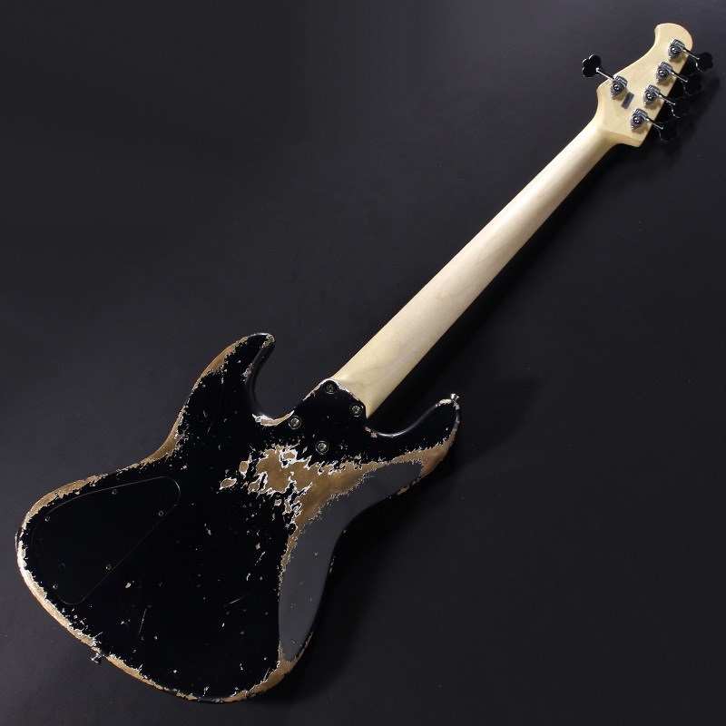 XOTIC XJ-1T 5st Black Medium Aged（レリック仕様の5弦アクティブJB