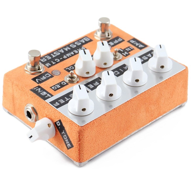 shin's music Bass Master Preamp [BMP-1] w/2SW (Orange Suede