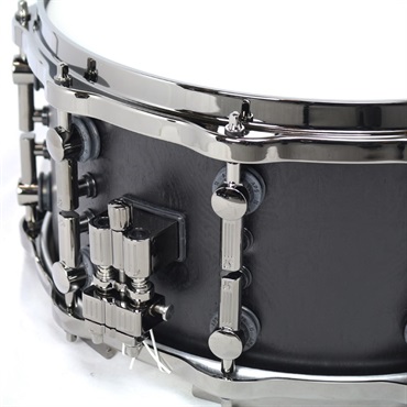 SONOR SQ2 14x7 Beech Medium Snare Drum -  Semi Gloss Dark Roots / Black Parts 画像5