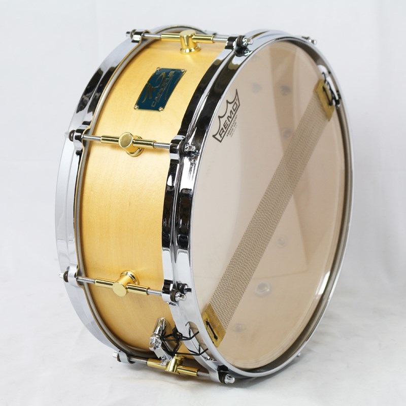 CANOPUS MO Snare Drum 14×5.5 w/Die Cast Hoops - Natural Oil [MO-1455DH]【中古品】  ｜イケベ楽器店オンラインストア