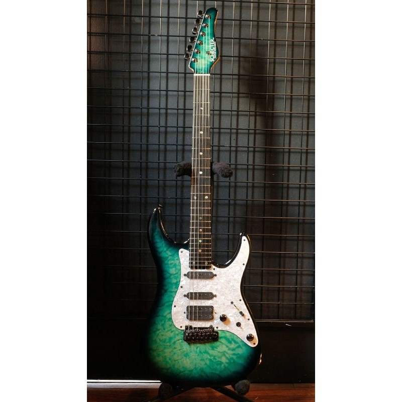 SCHECTER BH-1-CTM-24F（Emerald Green Burst/Ebony) 【SPOT MODEL