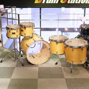 PORK PIE Maple 5pc Drum Kit -Maple Satin- タムスタンド・ソフトケース付属 【中古品】 画像1