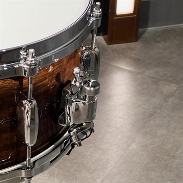 TAMA STAR BUBINGA Snare Drum 14×6.5 [TBS1465SL-NTI] - Natural Indian Laurel 【店頭展示特価品】 画像1