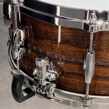 TAMA STAR BUBINGA Snare Drum 14×6.5 [TBS1465SL-NTI] - Natural Indian Laurel 【店頭展示特価品】 画像2