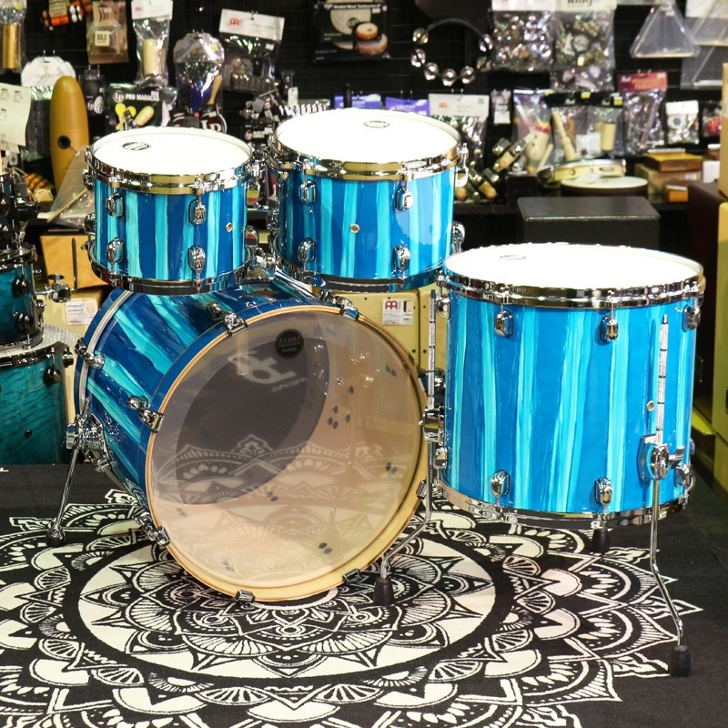 TAMA Starclassic Performer 20 inch Bass Drum Kit - Sky Blue Aurora [MBS40RS-SKA] 【店頭展示特価品】 画像1