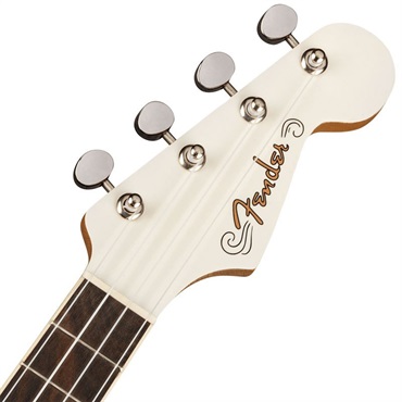 Fender Acoustics 【数量限定特価】【クリスマススペシャルSALE】 Fender Fullerton Jazzmaster Uke (Olympic White) フェンダー 画像4