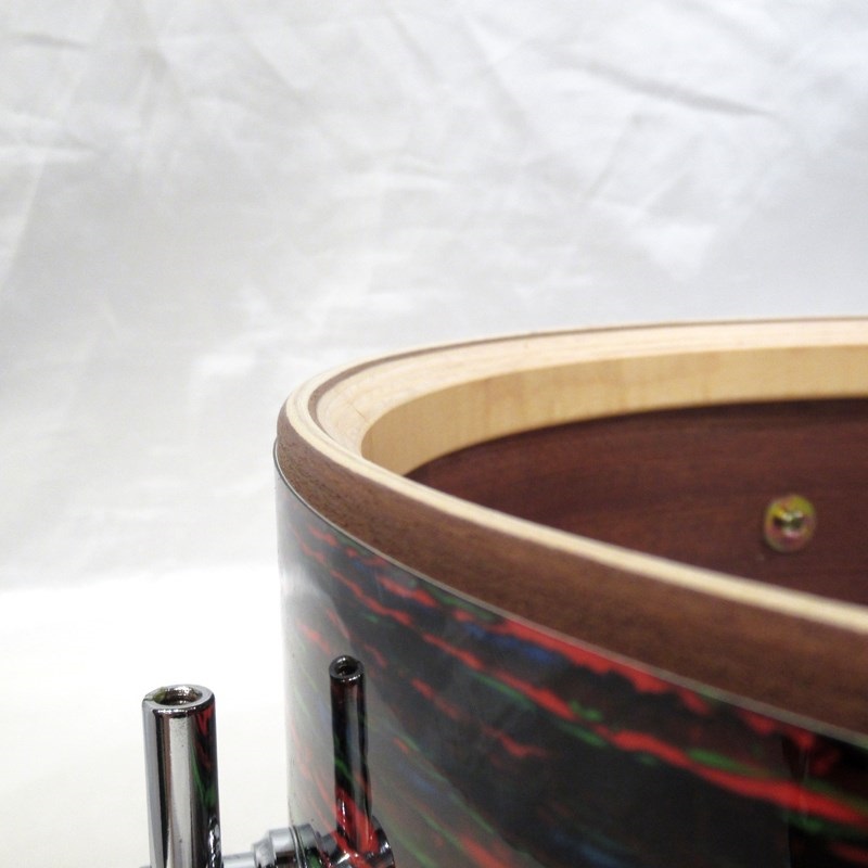 CANOPUS Neo-Vintage Series 60's L Snare Drum 14×5 - Psychedelic Red  [NV60M2S-1450] 画像8