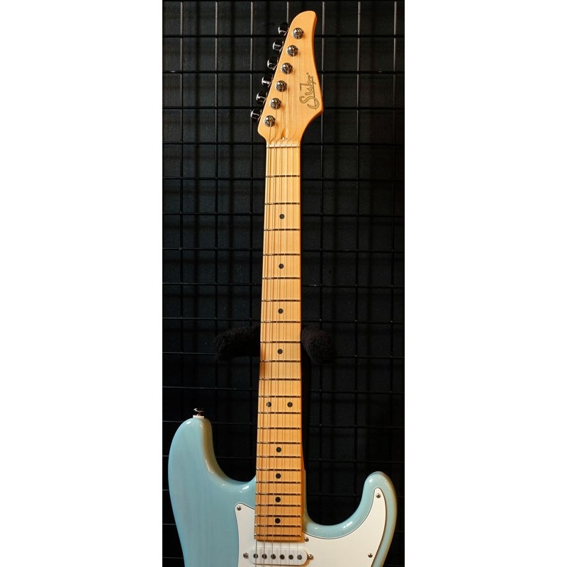 Suhr Guitars JE-Line Classic S Ash SSS (Trans Daphne Blue/Maple