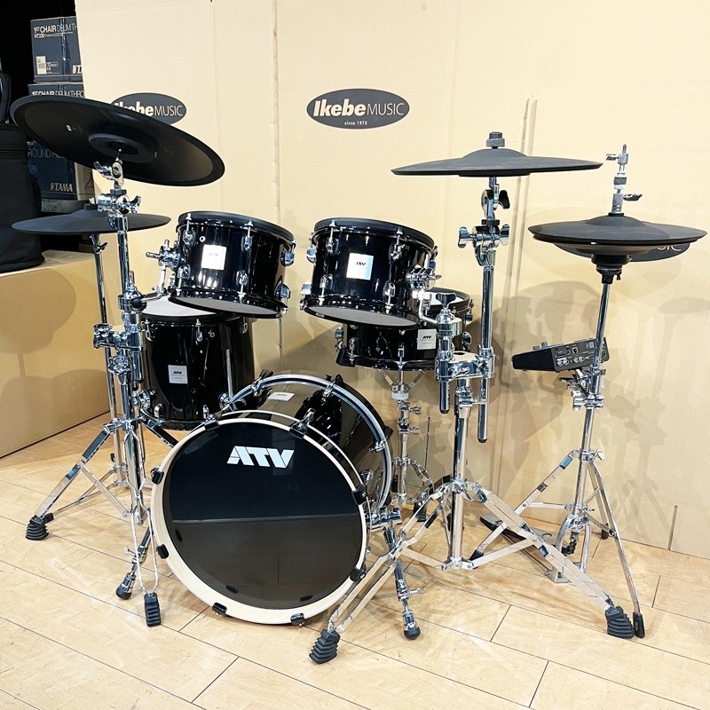 ATV aDrums artist EXPANDED SET [ADA-EXPSET] ハイハットスタンド＆シンバルスタンド付属 【中古品】 画像7