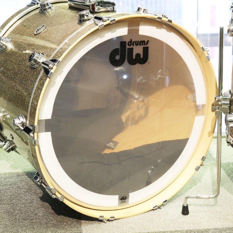 dw Collector's Pure Maple 4pc Drum Kit [BD22， FT16， TT12&10 / Nickel Sparkle Glass Finish Ply]【中古品】 画像8