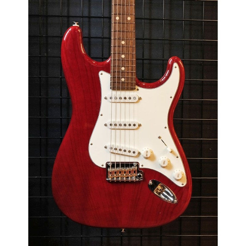 Suhr Guitars JE-Line Classic S Ash SSS (Trans Plum/Rosewood) SN