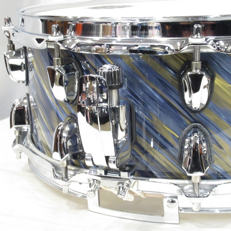 MAPEX Saturn IV Snare Drum 14×5.5 - Marin Spiral [SNMS4550] 画像2