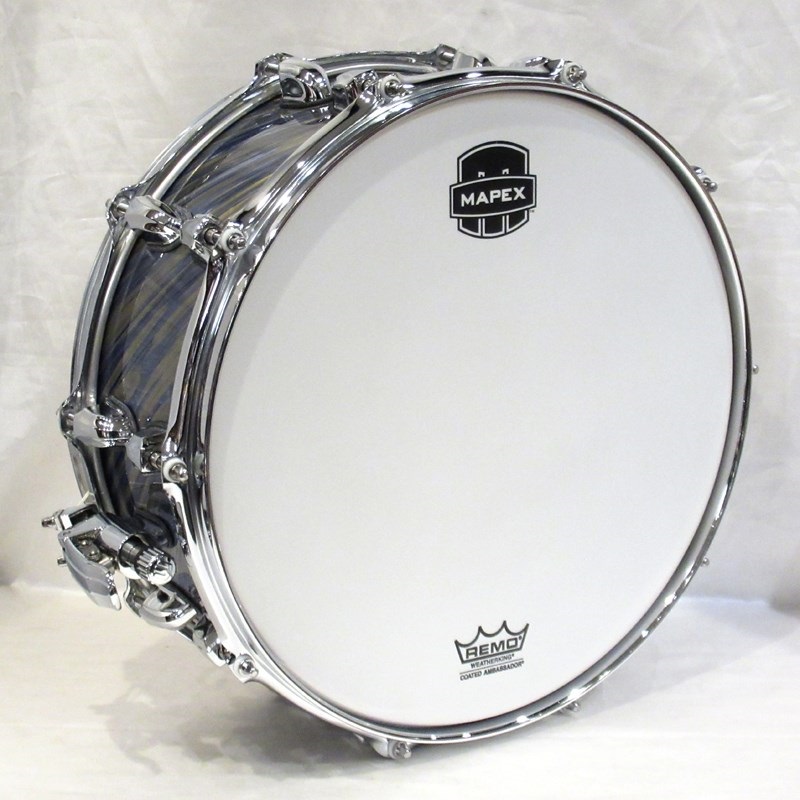 MAPEX Saturn IV Snare Drum 14×5.5 - Marin Spiral [SNMS4550] 画像5