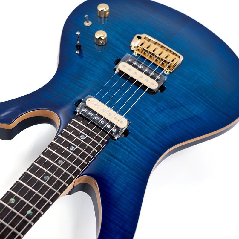 MD Guitars MD-Premier MD-G4 / TR (See-through Blue)【特価】 画像8