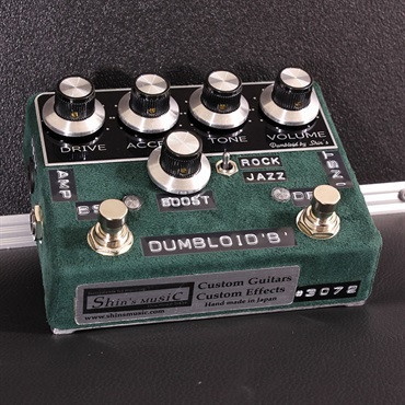 shin's music DUMBLOID B Boost Special Green Suede w/Black 