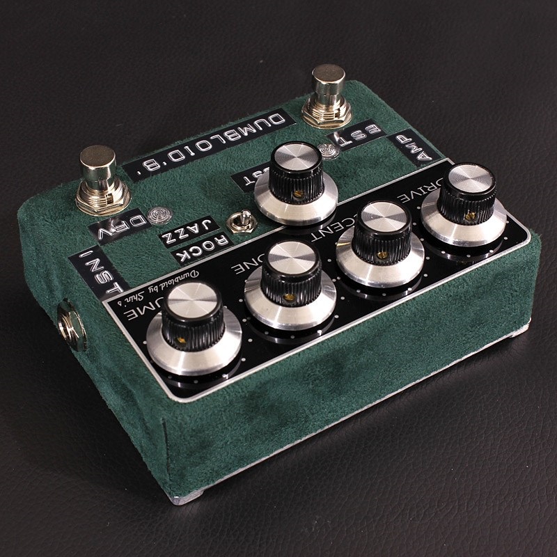 shin's music DUMBLOID B Boost Special Green Suede w/Black Panel 