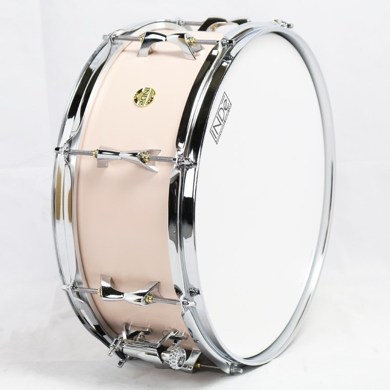 INDe Flex-Tuned Maple Snare Drum 14×5.75 - Pink Shadow Custom Paint Color 画像2