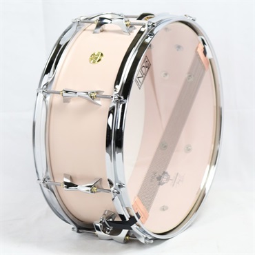 INDe Flex-Tuned Maple Snare Drum 14×5.75 - Pink Shadow Custom Paint Color 画像3