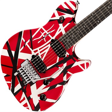 EVH Wolfgang Special Striped Series (Red Black and White/Ebony) 画像2