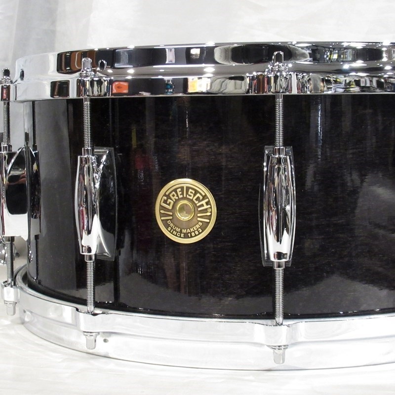 GRETSCH GRGL6514S1CLXT EB [Ridgeland Snare Drum 14×6.5 - Ebony Gloss]【店頭展示特価品】 画像1