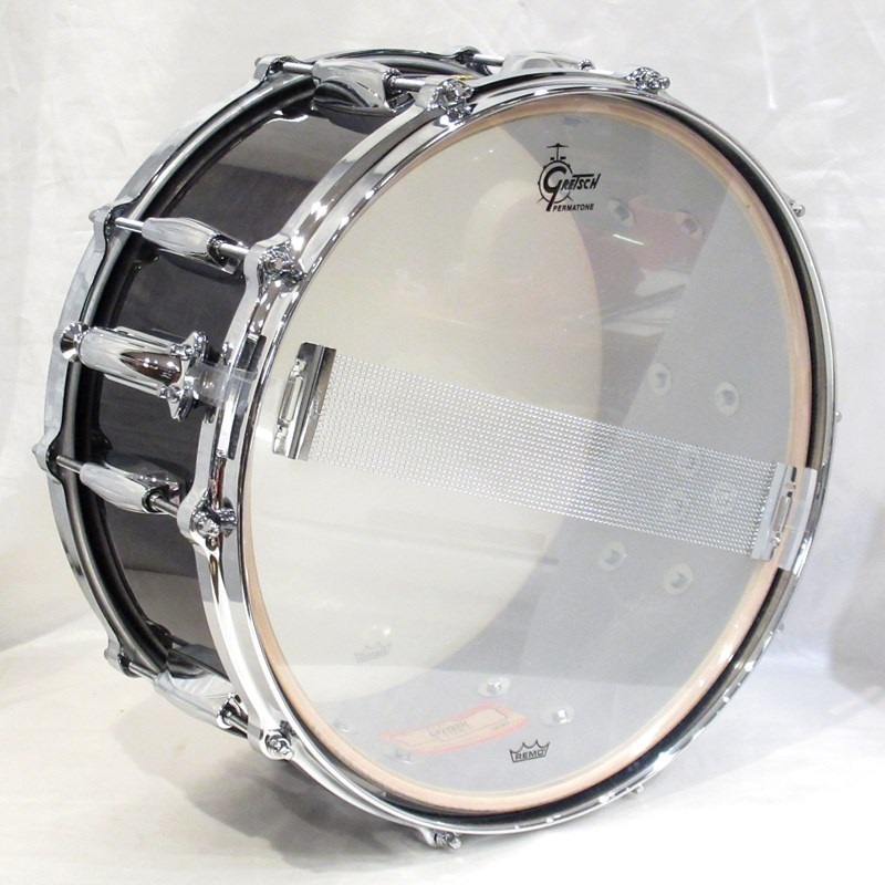 GRETSCH GRGL6514S1CLXT EB [Ridgeland Snare Drum 14×6.5 - Ebony Gloss]【店頭展示特価品】 画像5