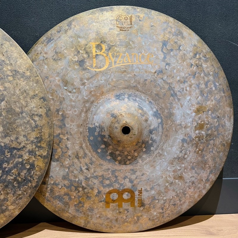 MEINL Byzance Vintage Pure Hihats 15 [B15VPH][935g/1355g]【中古品