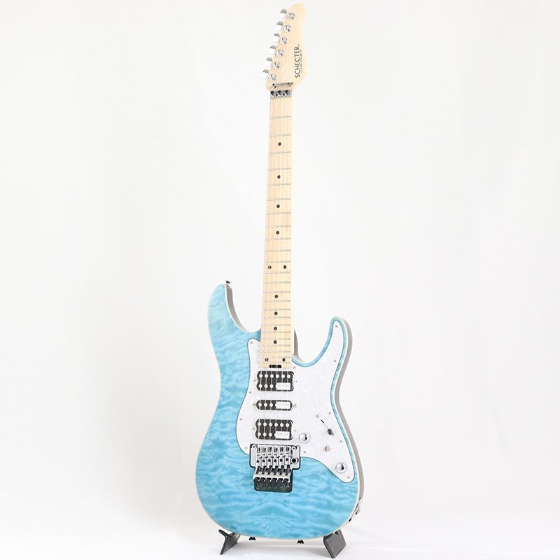 SCHECTER SD-2-24-AL (Aqua Blue/Maple) 画像1