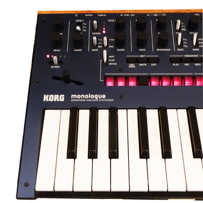 KORG monologue BLACK 保証期間内 美品 - 鍵盤楽器