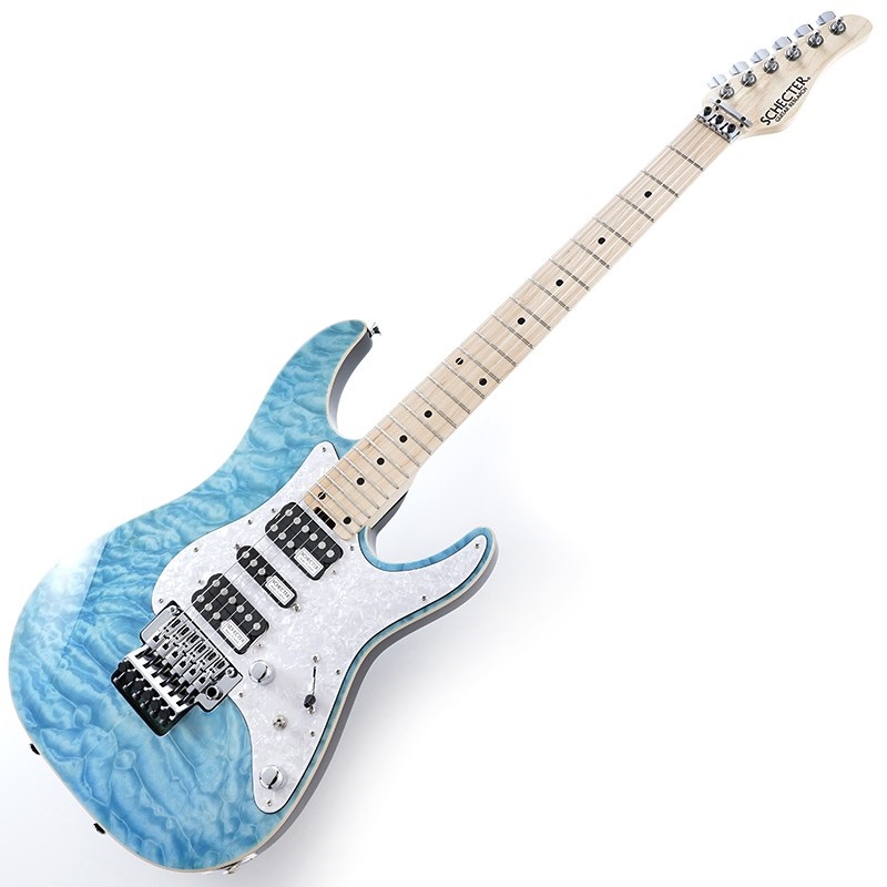 SCHECTER SD-2-24-AL (Aqua Blue/Maple) 画像1