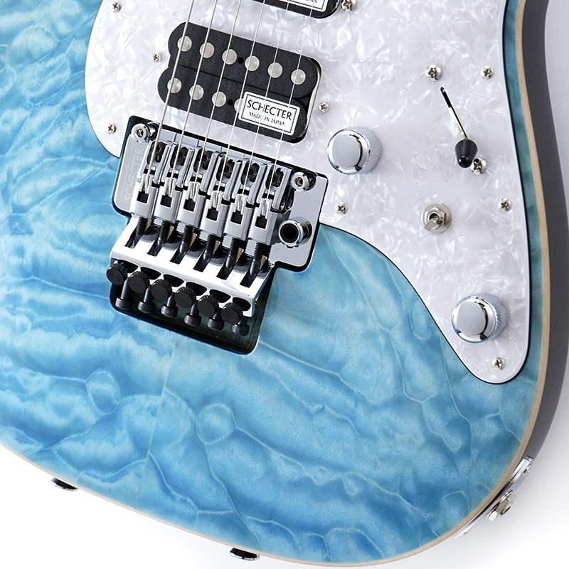 SCHECTER SD-2-24-AL (Aqua Blue/Maple) 画像4