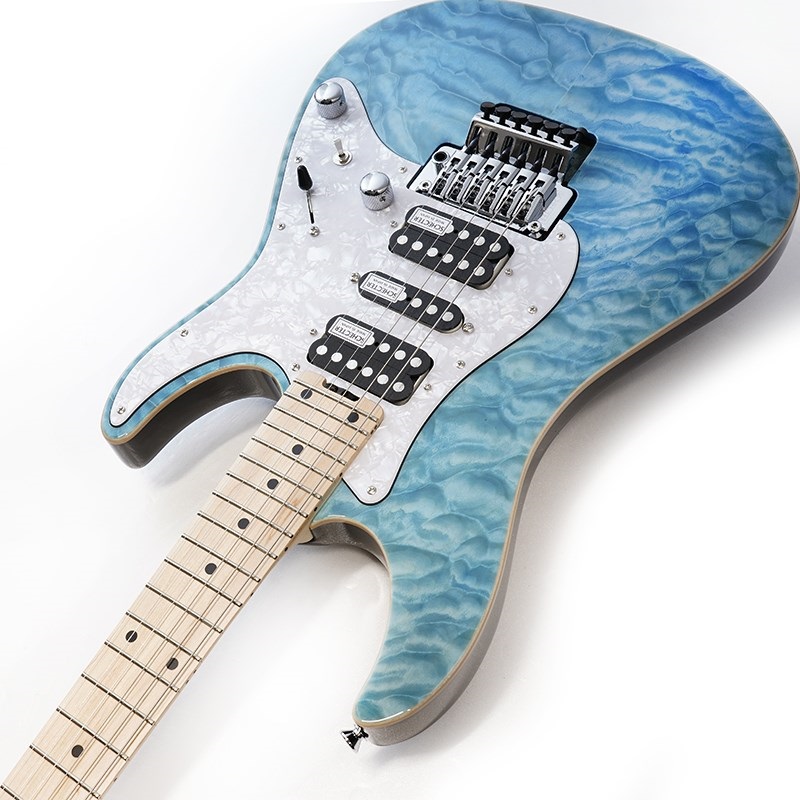 SCHECTER SD-2-24-AL (Aqua Blue/Maple) 画像5