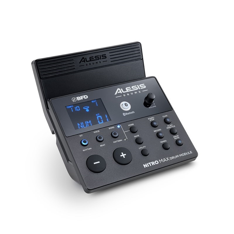 ALESIS Nitro Max Kit [Bluetooth付き8ピース・オールメッシュ電子
