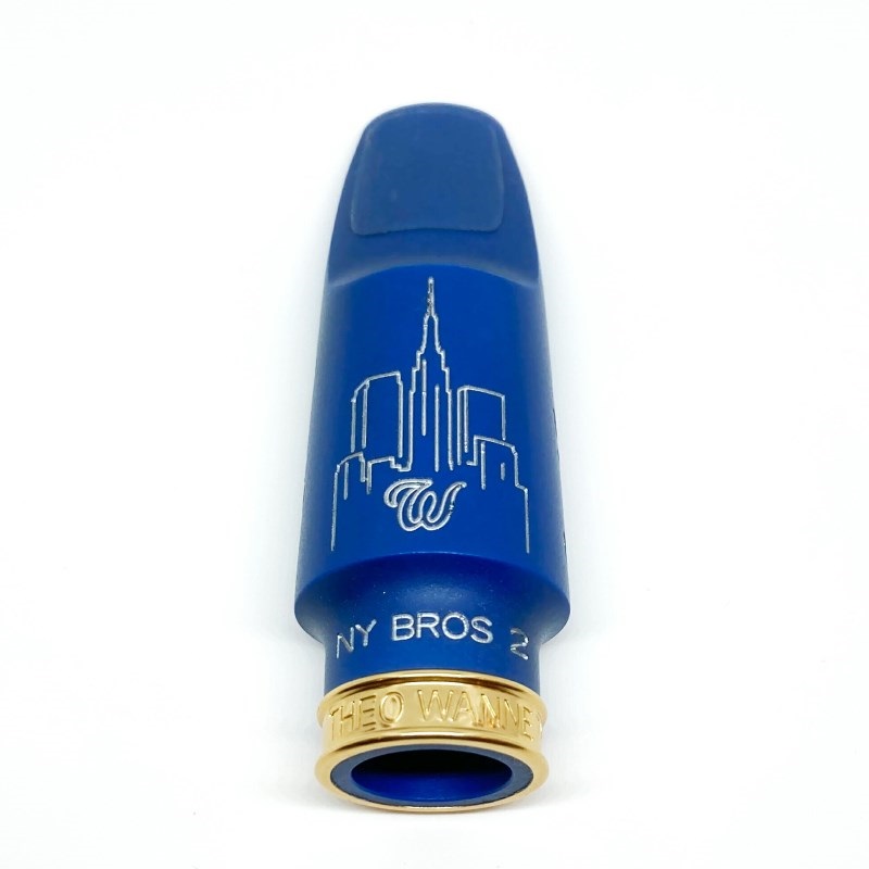 Theo Wanne 【限定モデル!!】アルトサックス用マウスピース （セオ・ワニ） NY BROS 2（NYブロス2） Blue ART #6  Special Edition ｜イケベ楽器店オンラインストア