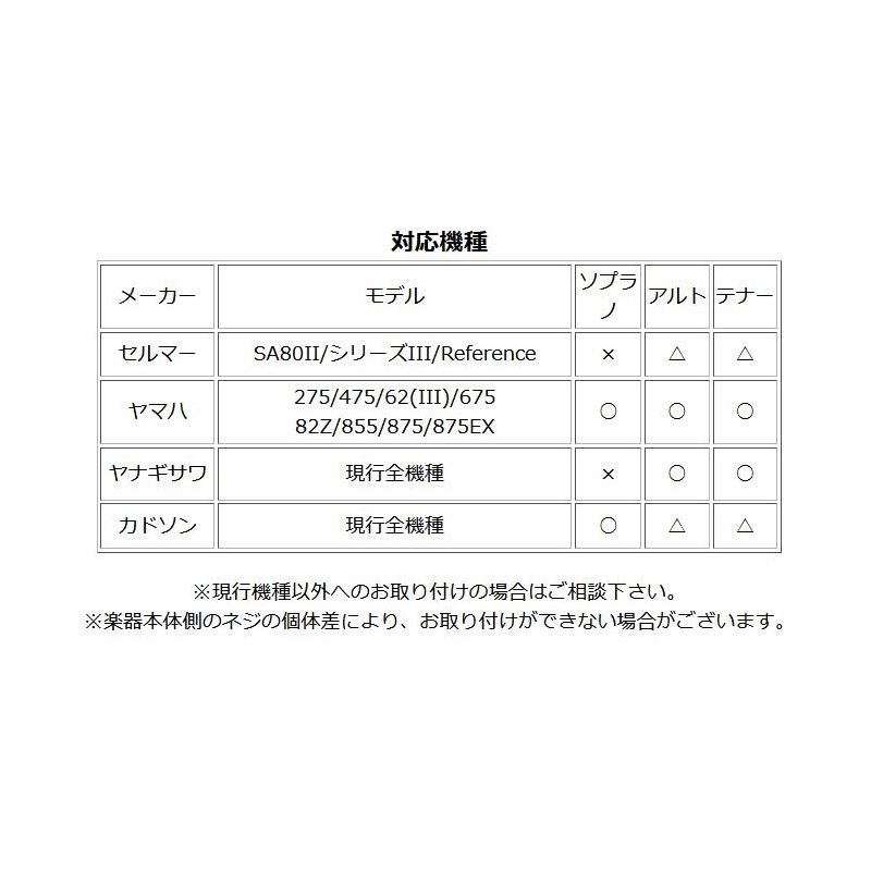 buzz 【処分特価】サックス用コネクションスクリュー [ヤマハ 62-875用] 画像3