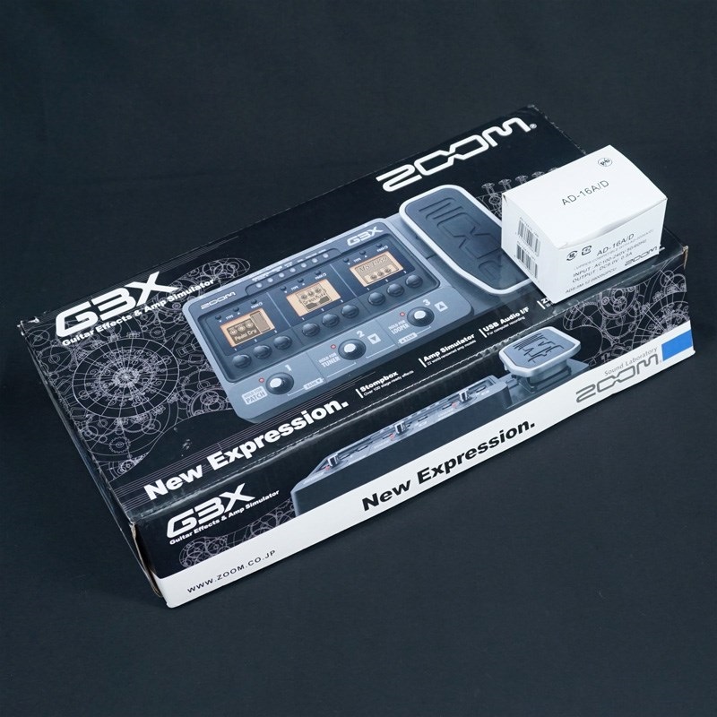 ZOOM 【USED】 G3X [Guitar Effects & Amp Simulator with Expression 