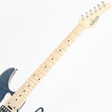 SCHECTER SD-2-24-AL-VTR (See-Thru Blue/Maple) 画像5