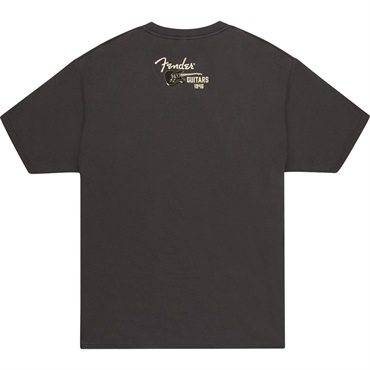 Fender USA FENDER(R) WINGS TO FLY T-SHIRT VINTAGE BLACK (XL size)(#9192828606) 画像1