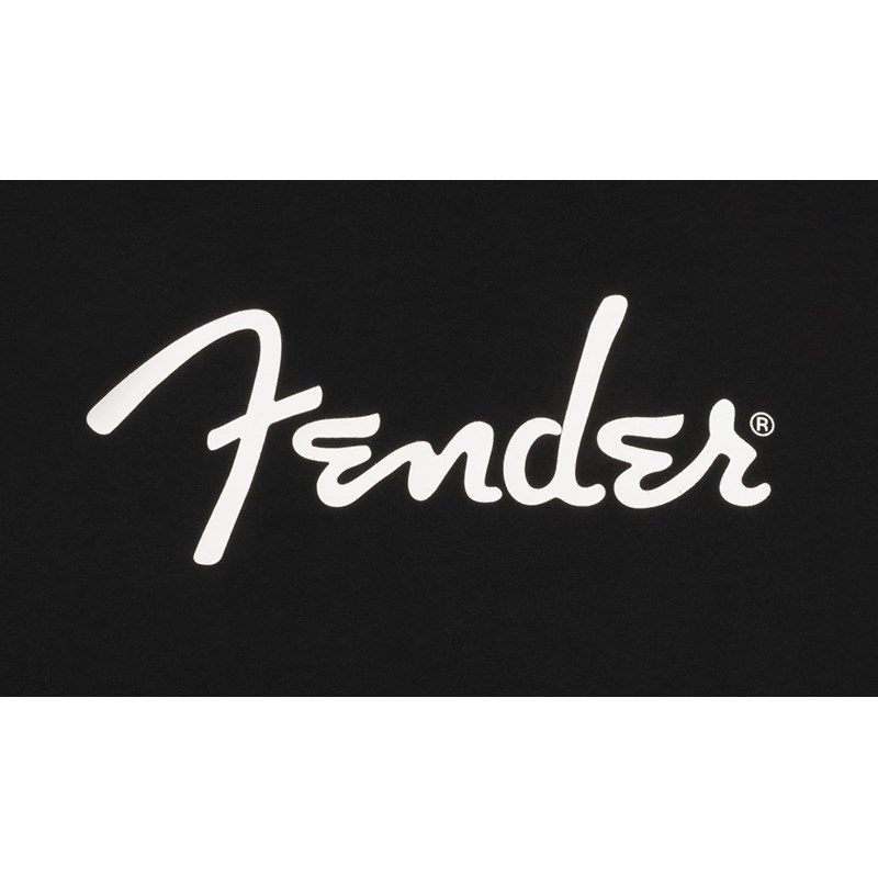 Fender USA FENDER(R) SPAGHETTI LOGO LONG-SLEEVE T-SHIRT BLACK (M size)(#9192523406) 画像1