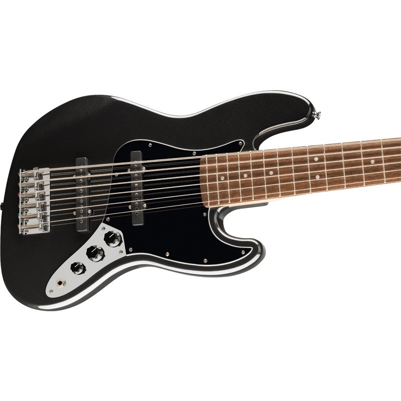 Squier by Fender 【入荷待ち、ご予約受付中】 Affinity Series Jazz Bass VI (Black Metallic/Laurel) 画像2